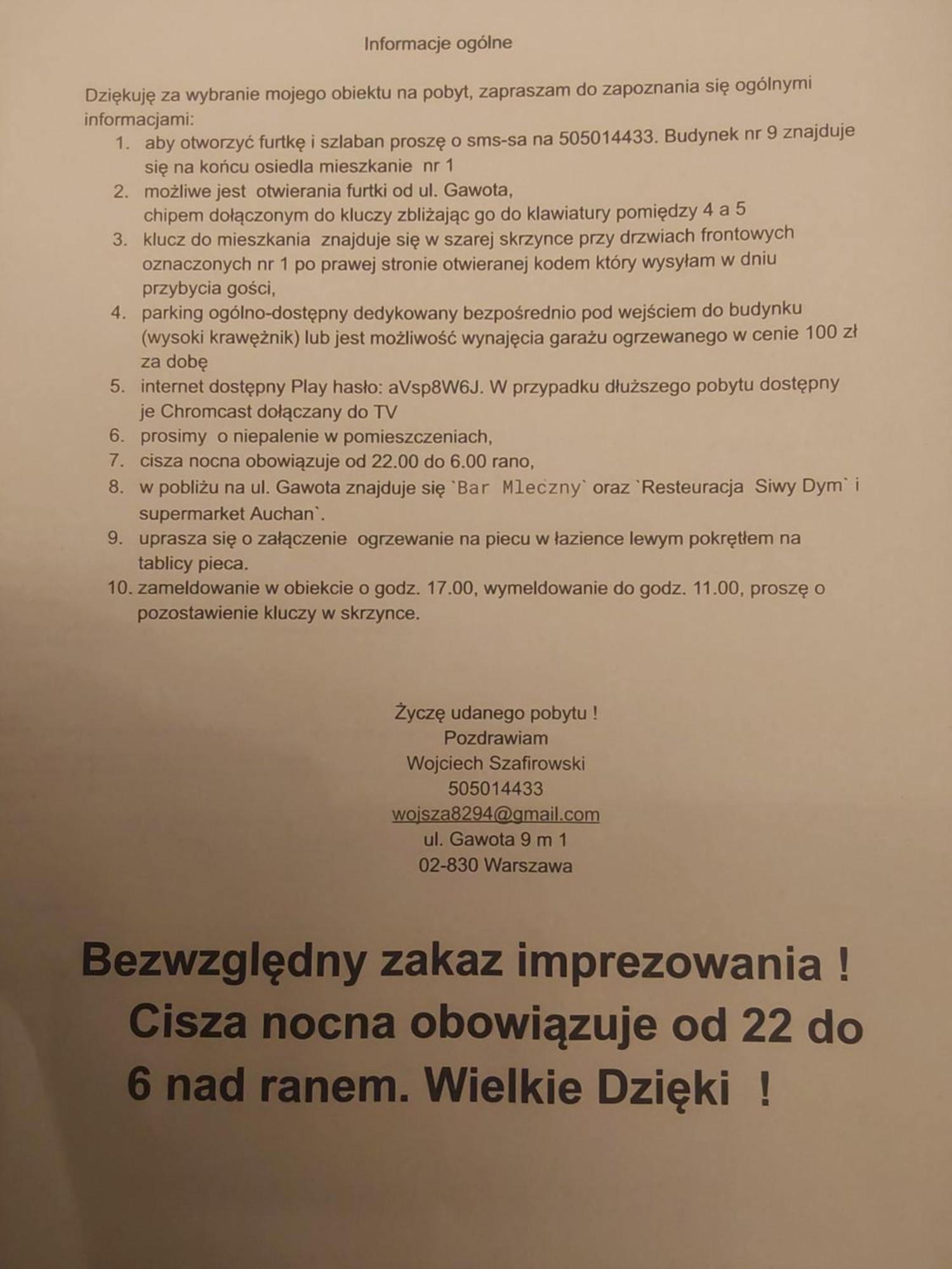 Gawota 9 Lägenhet *